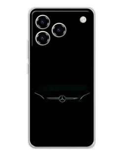 Чехол для ZTE Blade A76 с картинкой «Mercedes Stealth Look» Чехол для ZTE Blade A76 с картинкой «Mercedes Stealth Look»