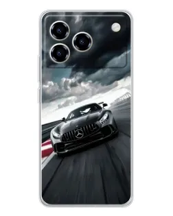 Чехол для ZTE Blade A76 с картинкой «Гоночный Mercedes AMG» Чехол для ZTE Blade A76 с картинкой «Гоночный Mercedes AMG»