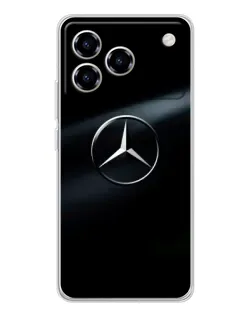 Чехол для ZTE Blade A76 с картинкой «Mercedes на металле» Чехол для ZTE Blade A76 с картинкой «Mercedes на металле»