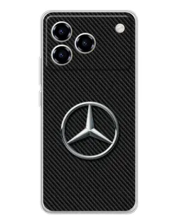 Чехол для ZTE Blade A76 с картинкой «Карбоновый Mercedes стиль» Чехол для ZTE Blade A76 с картинкой «Карбоновый Mercedes стиль»