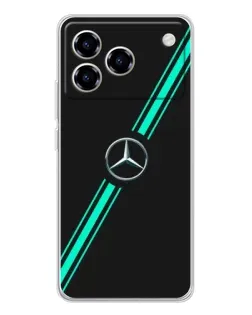 Чехол для ZTE Blade A76 с картинкой «Спортивные линии Mercedes» Чехол для ZTE Blade A76 с картинкой «Спортивные линии Mercedes»