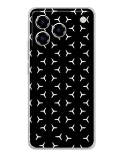 Чехол для ZTE Blade A76 с картинкой «Mercedes паттерн звезд» Чехол для ZTE Blade A76 с картинкой «Mercedes паттерн звезд»