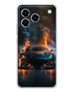 Чехол для ZTE Blade A76 с картинкой «Lamborghini дымная эстетика» Чехол для ZTE Blade A76 с картинкой «Lamborghini дымная эстетика»