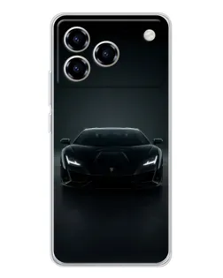 Чехол для ZTE Blade A76 с картинкой «Черный Lamborghini Aventador» Чехол для ZTE Blade A76 с картинкой «Черный Lamborghini Aventador»