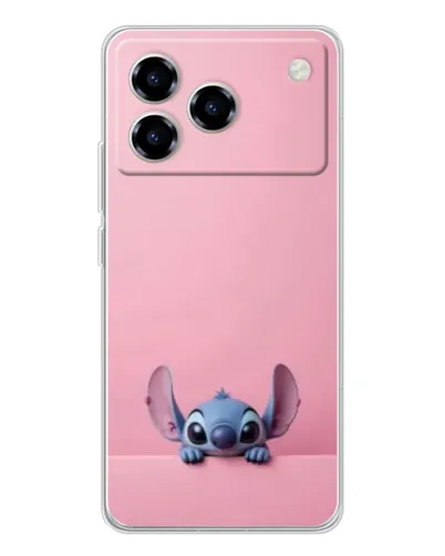 Чохол для ZTE Blade A76 з картинкою «Stitch визирає» Чохол для ZTE Blade A76 з картинкою «Stitch визирає»