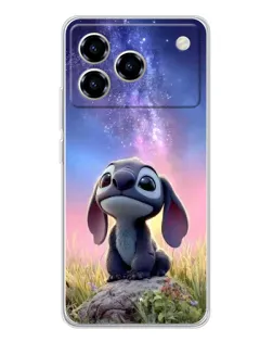 Чохол для ZTE Blade A76 з картинкою «Стіч на світанку» Чохол для ZTE Blade A76 з картинкою «Стіч на світанку»
