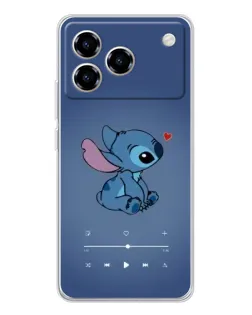 Чохол для ZTE Blade A76 з картинкою «Музичний Stitch» Чохол для ZTE Blade A76 з картинкою «Музичний Stitch»