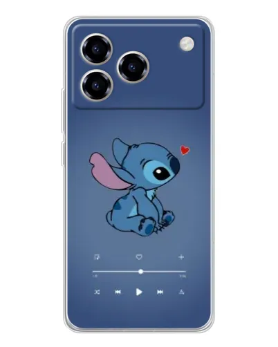 Чохол для ZTE Blade A76 з картинкою «Музичний Stitch» Чохол для ZTE Blade A76 з картинкою «Музичний Stitch»