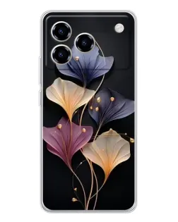 Чехол для ZTE Blade A76 с картинкой «Лиловые цветы грации» Чехол для ZTE Blade A76 с картинкой «Лиловые цветы грации»