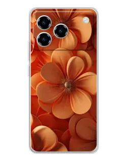 Чехол для ZTE Blade A76 с картинкой «Оранжевый макро цветок» Чехол для ZTE Blade A76 с картинкой «Оранжевый макро цветок»