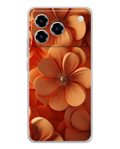 Чехол для ZTE Blade A76 с картинкой «Оранжевый макро цветок» Чехол для ZTE Blade A76 с картинкой «Оранжевый макро цветок»