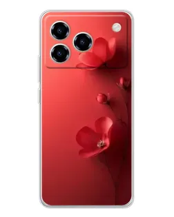 Чехол для ZTE Blade A76 с картинкой «Маковые соцветия» Чехол для ZTE Blade A76 с картинкой «Маковые соцветия»