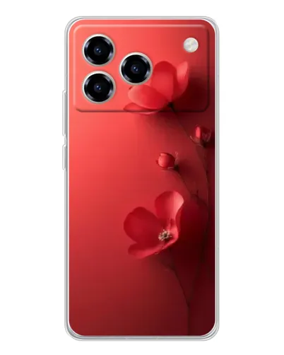 Чехол для ZTE Blade A76 с картинкой «Маковые соцветия» Чехол для ZTE Blade A76 с картинкой «Маковые соцветия»