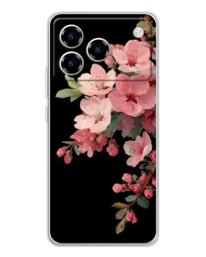 Чехол для ZTE Blade A76 с картинкой «Розовая ветка сакуры» Чехол для ZTE Blade A76 с картинкой «Розовая ветка сакуры»