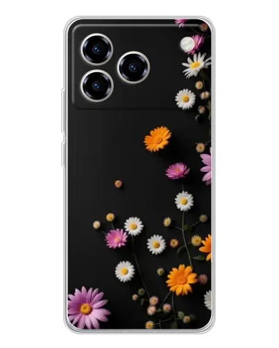 Чехол для ZTE Blade A76 с картинкой «Цветочная композиция» Чехол для ZTE Blade A76 с картинкой «Цветочная композиция»