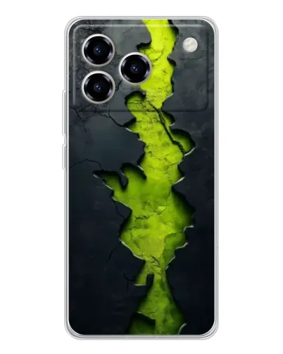 Чохол для ZTE Blade A76 з картинкою «Салатовий розлом скелі» Чохол для ZTE Blade A76 з картинкою «Салатовий розлом скелі»