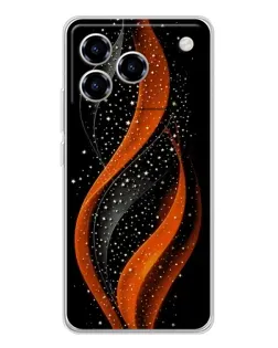 Чехол для ZTE Blade A76 с картинкой «Огненная звездная волна» Чехол для ZTE Blade A76 с картинкой «Огненная звездная волна»