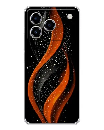 Чохол для ZTE Blade A76 з картинкою «Вогняна зоряна хвиля» Чохол для ZTE Blade A76 з картинкою «Вогняна зоряна хвиля»