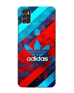 Чехол для ZTE Blade A7s 2020 с картинкой «Абстракция Adidas»
