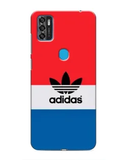 Чехол для ZTE Blade A7s 2020 с картинкой «Ретро блоки Adidas»