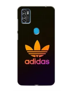 Чехол для ZTE Blade A7s 2020 с картинкой «Градиент Adidas»