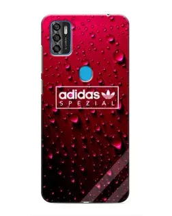 Чехол для ZTE Blade A7s 2020 с картинкой «Adidas Gold Marble»