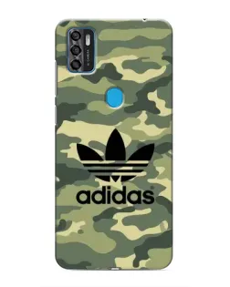 Чехол для ZTE Blade A7s 2020 с картинкой «Милитари стиль Adidas»
