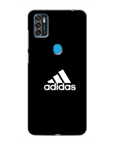 Чехол для ZTE Blade A7s 2020 с картинкой «Черная классика Adidas»
