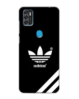 Чехол для ZTE Blade A7s 2020 с картинкой «Adidas с диагональными полосами»