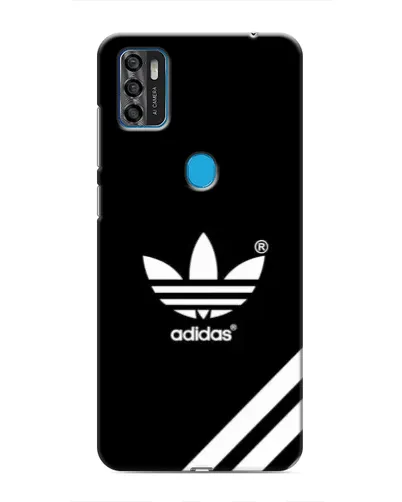Чехол для ZTE Blade A7s 2020 с картинкой «Adidas с диагональными полосами»