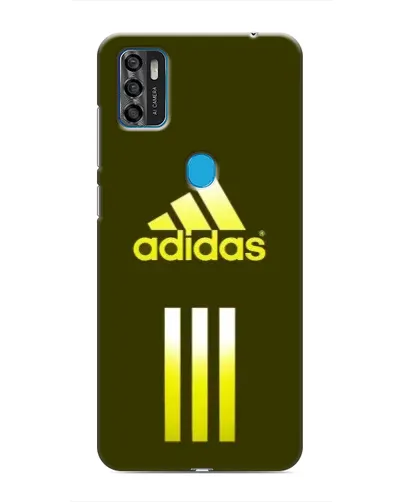Чехол для ZTE Blade A7s 2020 с картинкой «Оливковый градиент Adidas»