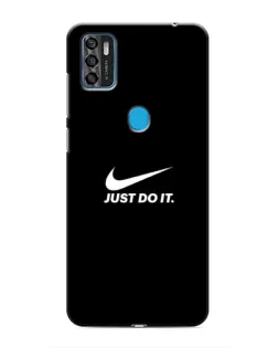 Чехол для ZTE Blade A7s 2020 с картинкой «Минимализм от Nike» Чехол для ZTE Blade A7s 2020 с картинкой «Минимализм от Nike»