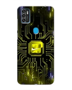 Чехол для ZTE Blade A7s 2020 с картинкой «Nike — золотая искра» Чехол для ZTE Blade A7s 2020 с картинкой «Nike — золотая искра»