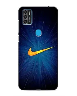 Чехол для ZTE Blade A7s 2020 с картинкой «Синий пульс Nike» Чехол для ZTE Blade A7s 2020 с картинкой «Синий пульс Nike»