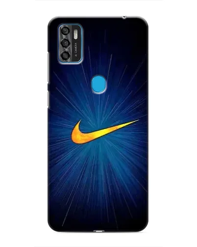 Чехол для ZTE Blade A7s 2020 с картинкой «Синий пульс Nike» Чехол для ZTE Blade A7s 2020 с картинкой «Синий пульс Nike»