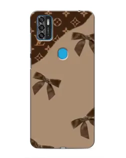 Чохол для ZTE Blade A7s 2020 з картинкою «LV — кавовий атлас»