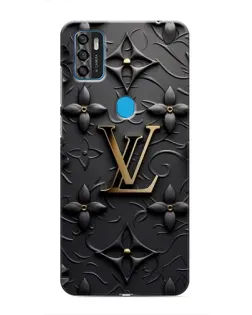 Чохол для ZTE Blade A7s 2020 з картинкою «Шкіряна текстура LV»