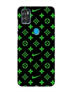Чохол для ZTE Blade A7s 2020 з картинкою «Неоновий принт LV»