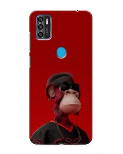 Чохол для ZTE Blade A7s 2020 з картинкою «Bored Ape в червоному» Чохол для ZTE Blade A7s 2020 з картинкою «Bored Ape в червоному»