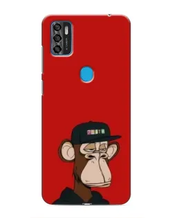 Чохол для ZTE Blade A7s 2020 з картинкою «Bored Ape — червоний фон» Чохол для ZTE Blade A7s 2020 з картинкою «Bored Ape — червоний фон»