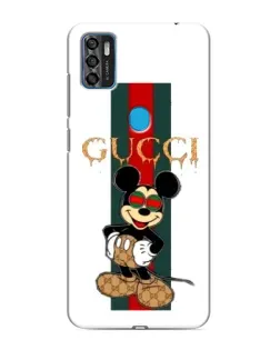 Чехол для ZTE Blade A7s 2020 с картинкой «Микки Маус Gucci — полосы» Чехол для ZTE Blade A7s 2020 с картинкой «Микки Маус Gucci — полосы»
