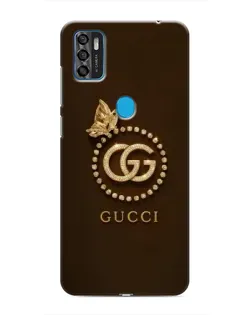 Чехол для ZTE Blade A7s 2020 с картинкой «Gucci — золотая бабочка» Чехол для ZTE Blade A7s 2020 с картинкой «Gucci — золотая бабочка»