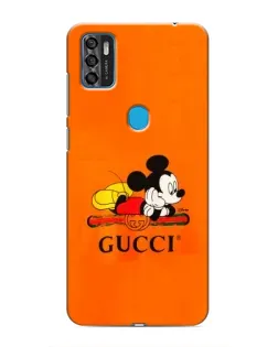 Чехол для ZTE Blade A7s 2020 с картинкой «Микки Маус Gucci — оранж» Чехол для ZTE Blade A7s 2020 с картинкой «Микки Маус Gucci — оранж»
