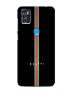 Чехол для ZTE Blade A7s 2020 с картинкой «Gucci — строгая линия» Чехол для ZTE Blade A7s 2020 с картинкой «Gucci — строгая линия»