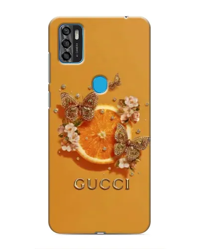 Чехол для ZTE Blade A7s 2020 с картинкой «Gucci — золотые бабочки» Чехол для ZTE Blade A7s 2020 с картинкой «Gucci — золотые бабочки»