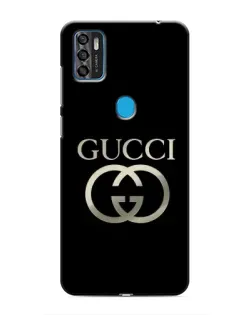 Чехол для ZTE Blade A7s 2020 с картинкой «Gucci — золото на черном» Чехол для ZTE Blade A7s 2020 с картинкой «Gucci — золото на черном»