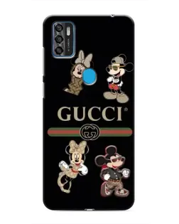 Чехол для ZTE Blade A7s 2020 с картинкой «Gucci — герои Disney и монограмма» Чехол для ZTE Blade A7s 2020 с картинкой «Gucci — герои Disney и монограмма»