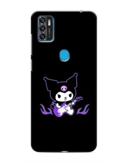 Чехол для ZTE Blade A7s 2020 с картинкой «Электрическая Kuromi»