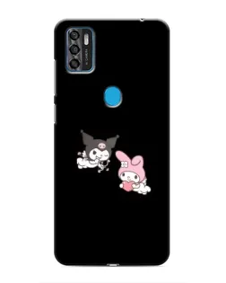 Чехол для ZTE Blade A7s 2020 с картинкой «My Melody и Kuromi»
