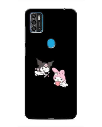 Чехол для ZTE Blade A7s 2020 с картинкой «My Melody и Kuromi»